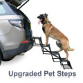 Hot selling pet outdoor travel car rear trunk folding ladder